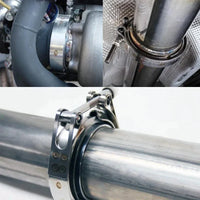 Braçadeira V-band