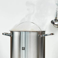 Panela Alta Inox com Cesta 4,5L — Cozinhe e Escorra com Mais Praticidade