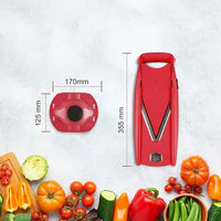 Mandoline Vital™ – Kit Completo com Placa de Vinagrete e Acessórios!🔥
