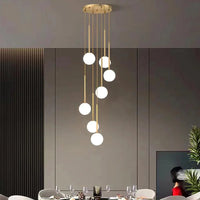 Luminária Pendente Nordic Esférica Britânica