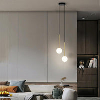 Luminária Pendente Nordic Esférica Britânica
