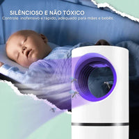 Armadilha Para Mosquito Elétrica Luz Ultravioleta Carpetino