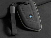 Capa de Chave de Camurça Bmw