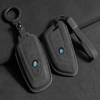 Capa de Chave de Camurça Bmw
