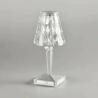 Lâmpada de Mesa Diamante LED Sem Fio Carpetino