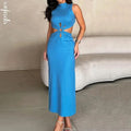 Vestido Bleu Fleur