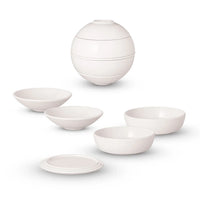 Conjunto de Jantar para 2 Pessoas - La Boule 7 Peças Branco